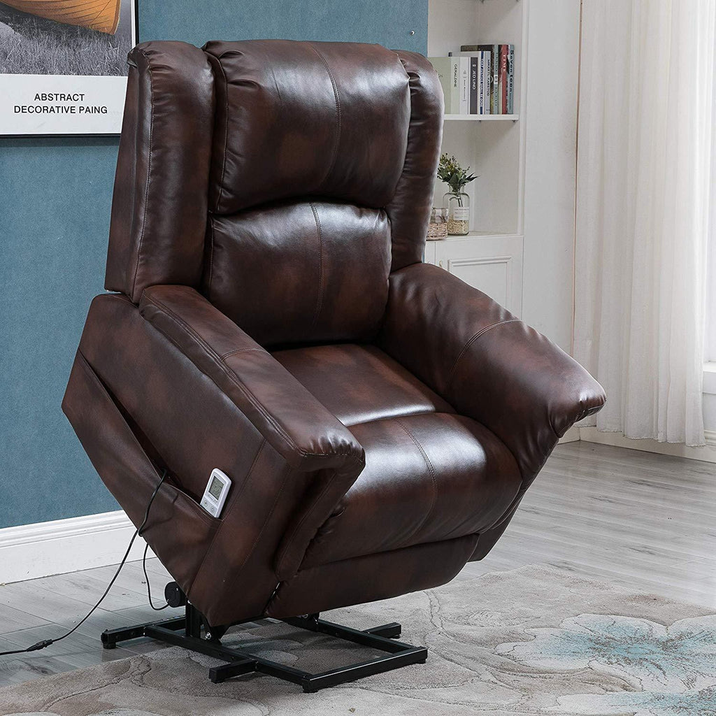 Power Lift Chair Luxury Brown - BOX B