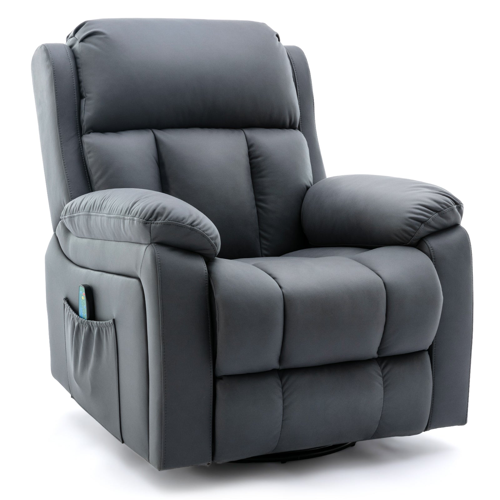 massage-recliner-chair-breathable-leather-blue