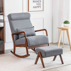 Rocking chair and ottoman set online