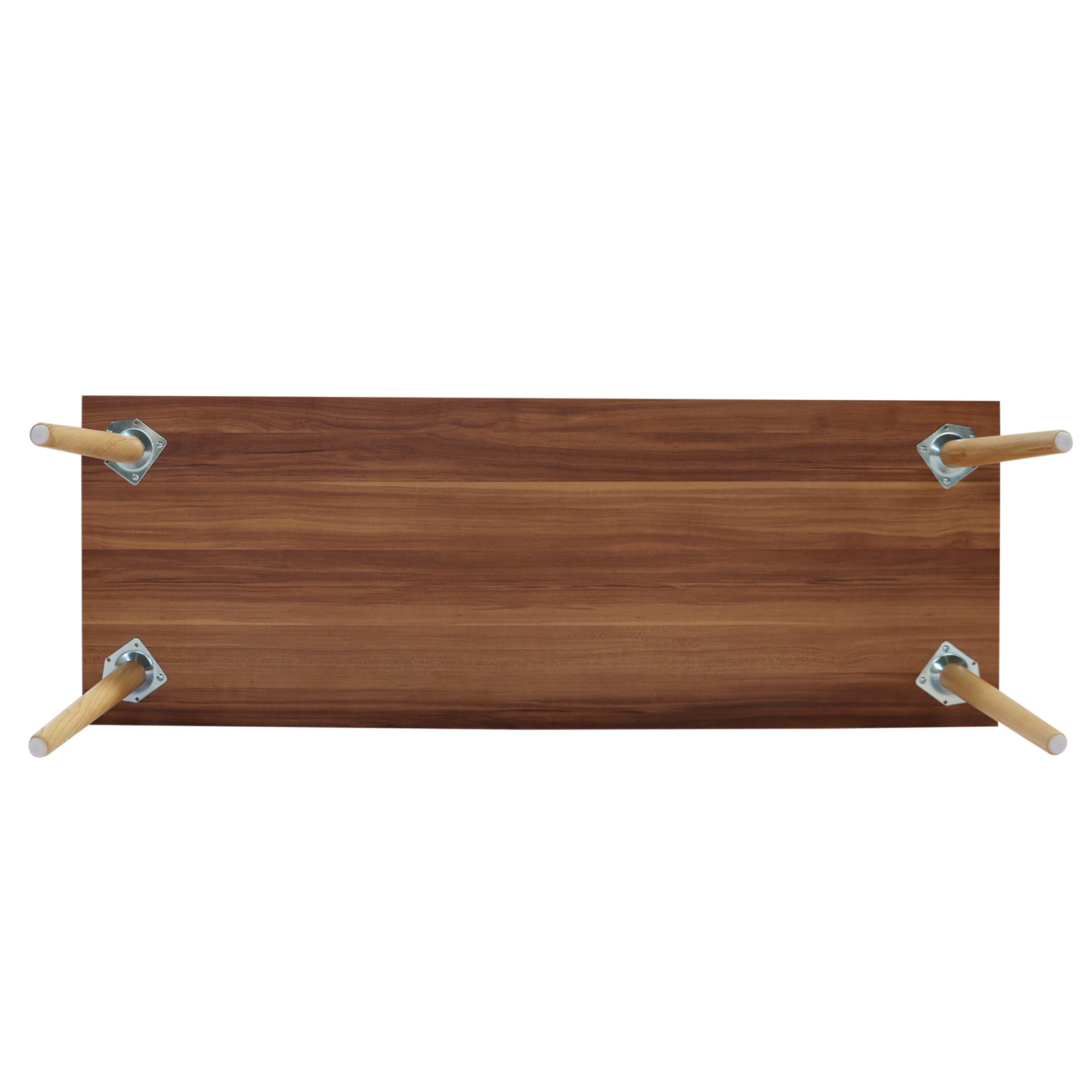 Homrest 43.3" Lift Top Coffee Table with Hidden Compartment and Adjustable Storage Shelf Wood Dinning Table (Brown)