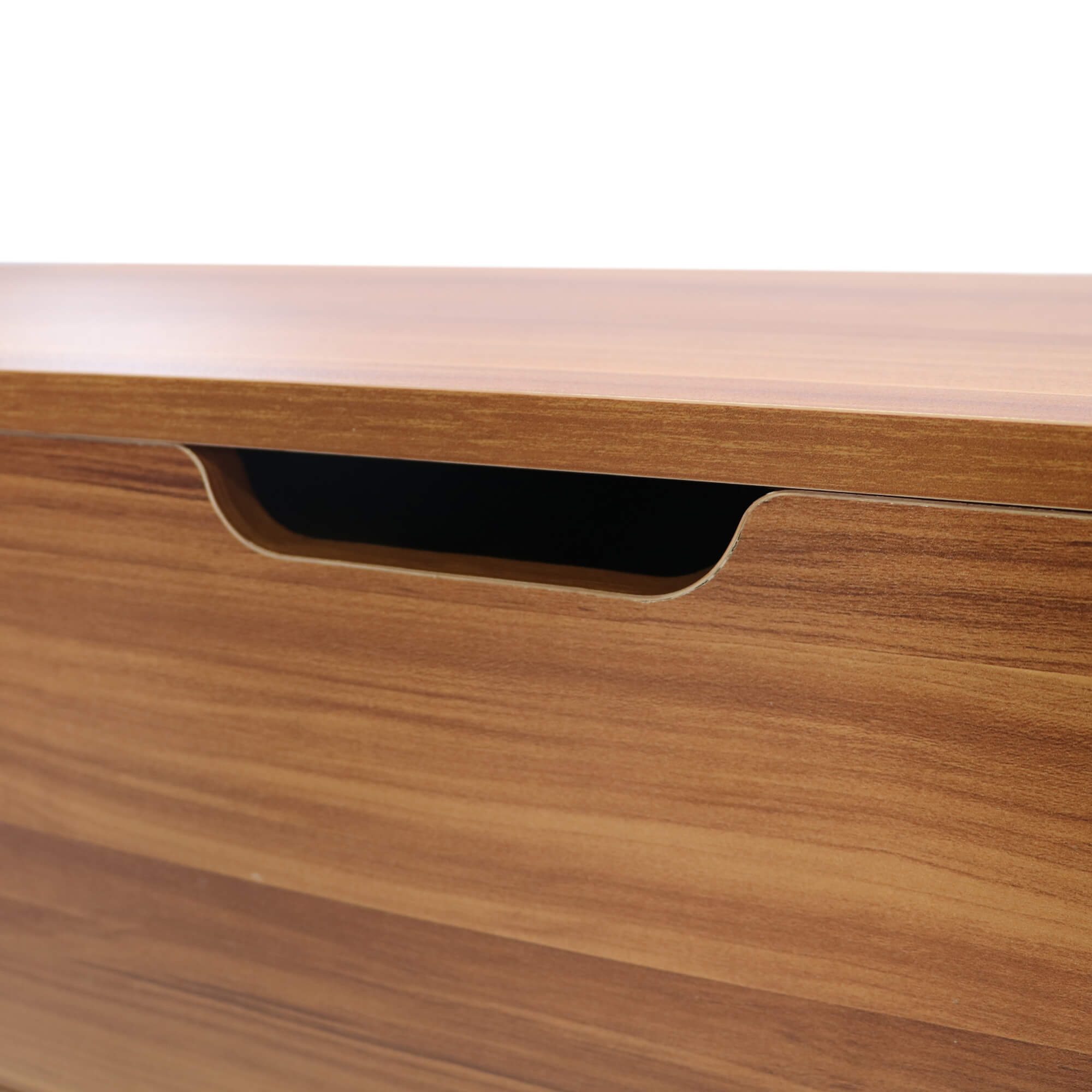 Homrest 43.3" Lift Top Coffee Table with Hidden Compartment and Adjustable Storage Shelf Wood Dinning Table (Brown)