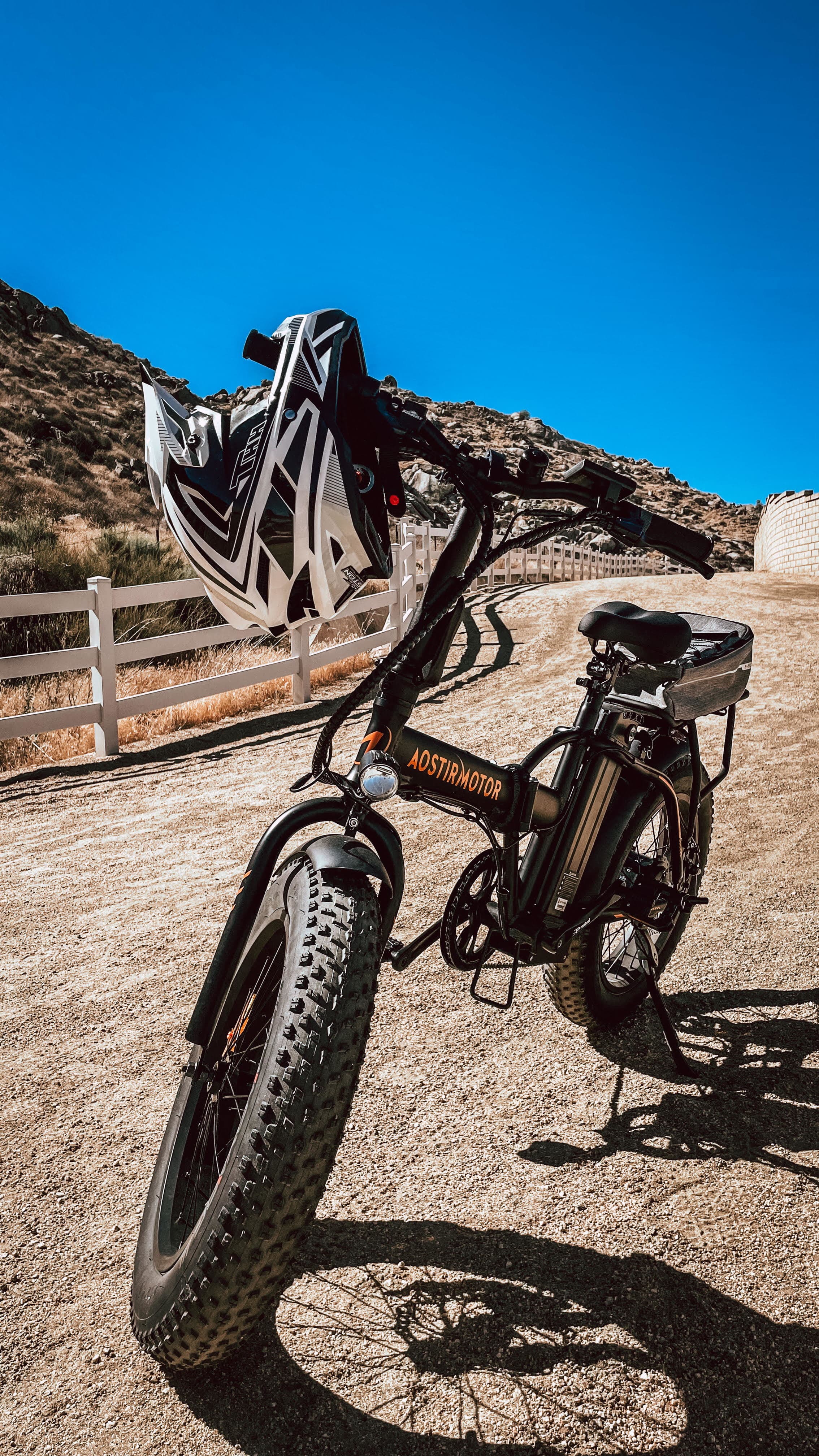 Homrest 20" Folding Electric Bike Ebike Bicycle 500W Motor Fat Tire With 36V/13Ah Removable Li-Battery