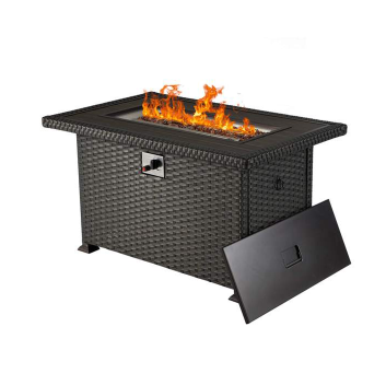 Homrest outdoor fire pit table