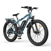  Homrest 26" Electric Bike Ebike Bicycle 750W Motor Fat Tire With P7 48V 13AH Removable Li-Battery, Blue