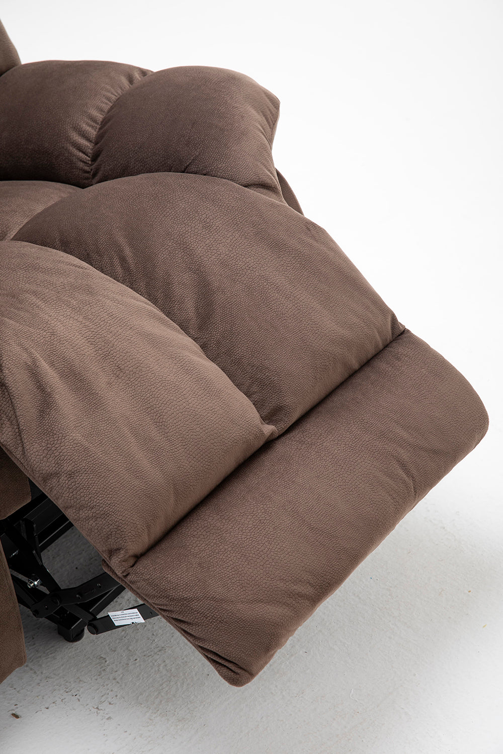  Power Lift Recliner Chair for Elderly- Heavy Duty and Safety Motion Reclining Mechanism-Fabric Sofa Living Room Chair, Coffee | Homrest Furniture