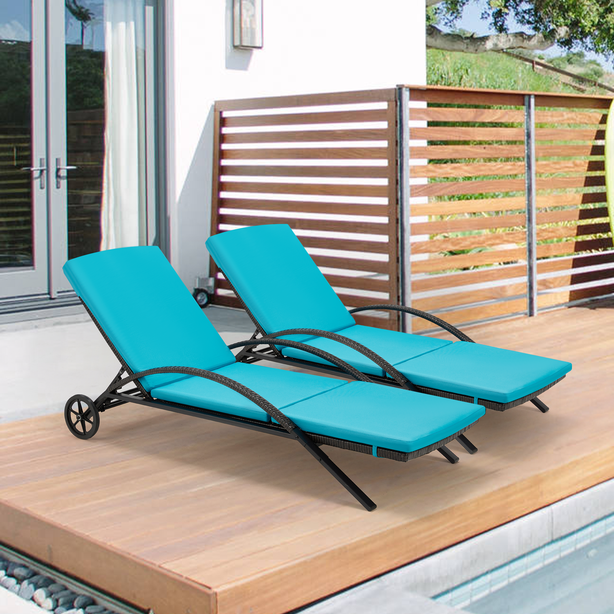 homrest-outdoor-chaise-lounge-chair-set-of-2-pe-rattan-wicker-pool-lounge-chair-arm-rest-with-5-adjustable-position-flexible-wheels-and-thick-removable-cushion-for-poolside-patio-porch-backyard-blue