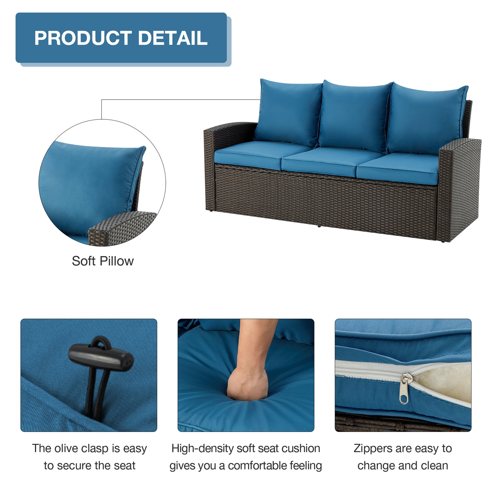 Comfortable, durable and water-proof