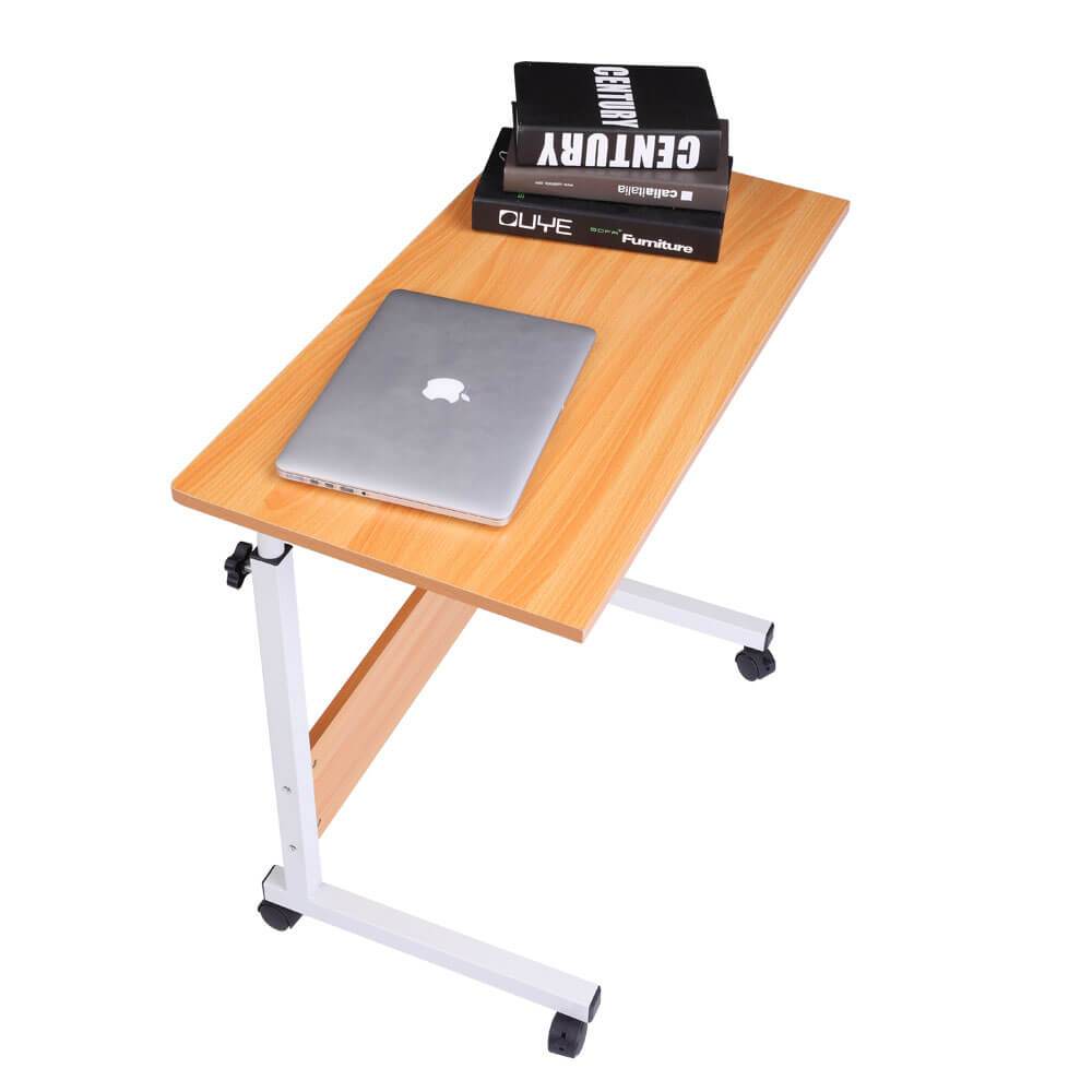 Portable Computer Desk Laptop Table Brown L