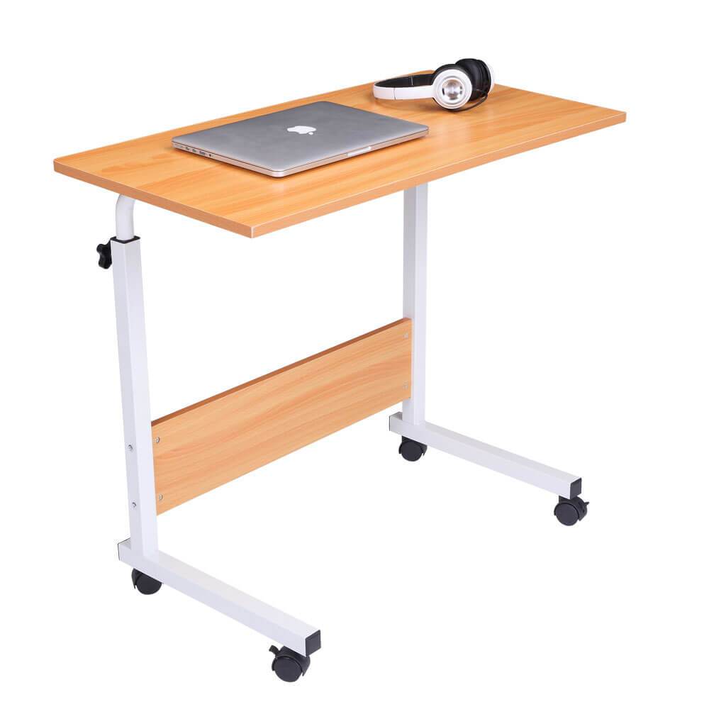 Portable Computer Desk Laptop Table Brown L