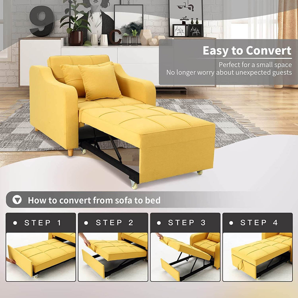 Homrest Sofa Bed 3in1 MultiFunctional Convertible Chair