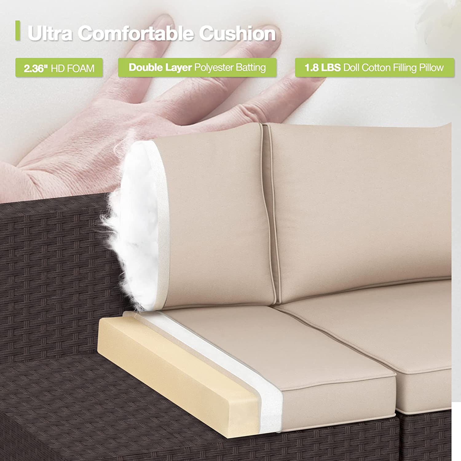 Comfortable and durable 