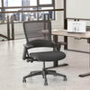Homrest Ergonomic High Swivel Executive Chair with Adjustable Height 3D Arm Rest & Mesh Back, Black
