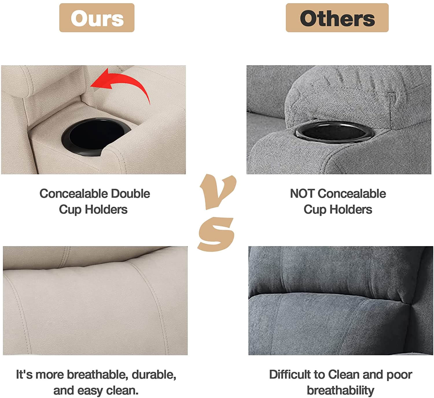 Comfortable and convenient