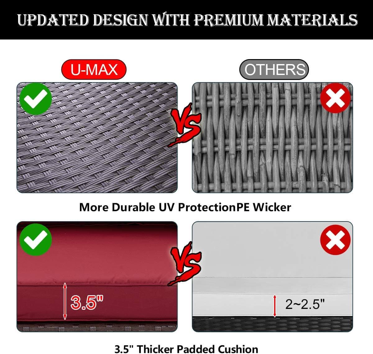 Comfortable and durable