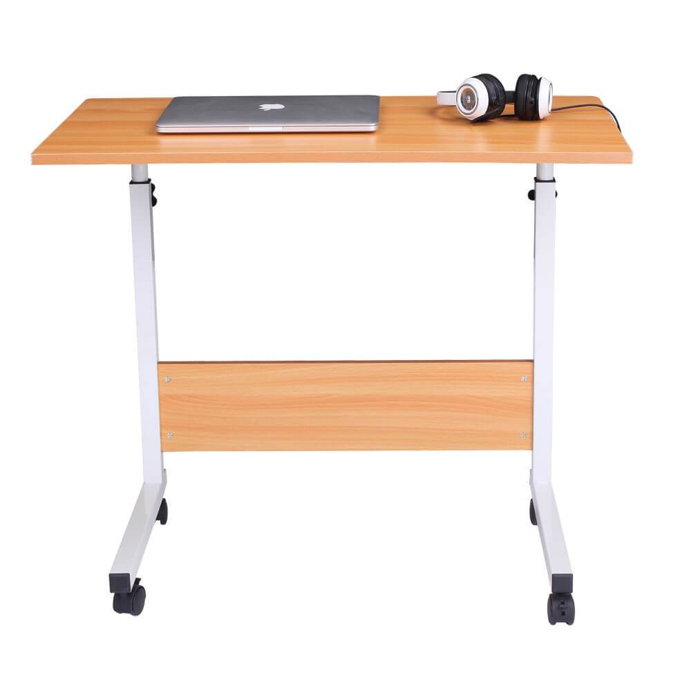 Portable Computer Desk Laptop Table Brown L