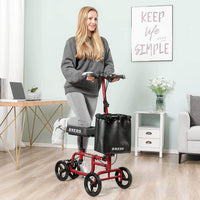 Black+Red<br>Knee Scooter
