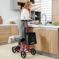 Black+Red<br>Knee Scooter