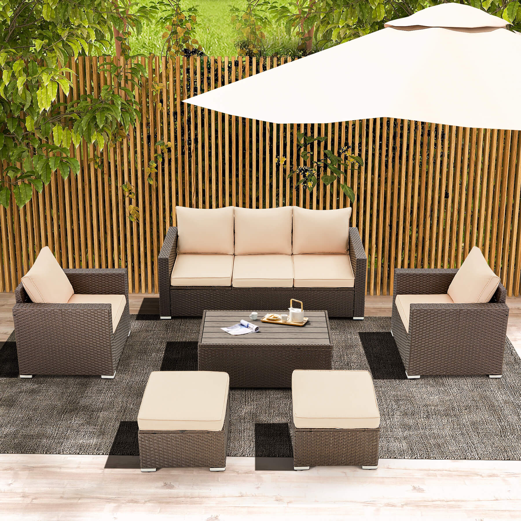Affordable patio furniture set