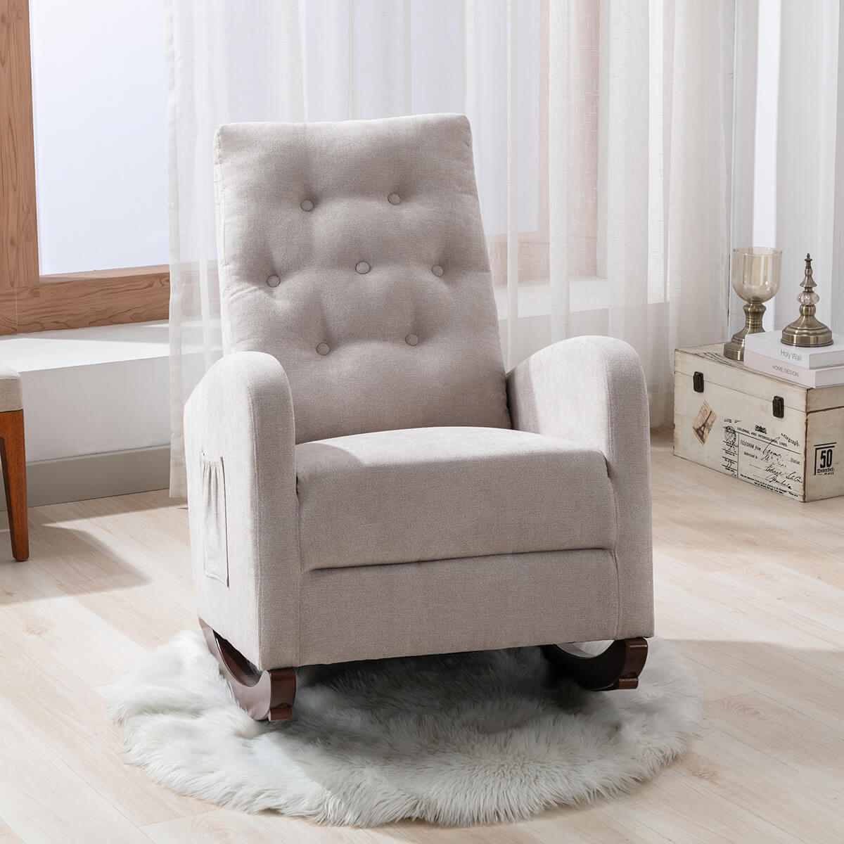 Homrest rocking chairs for living room