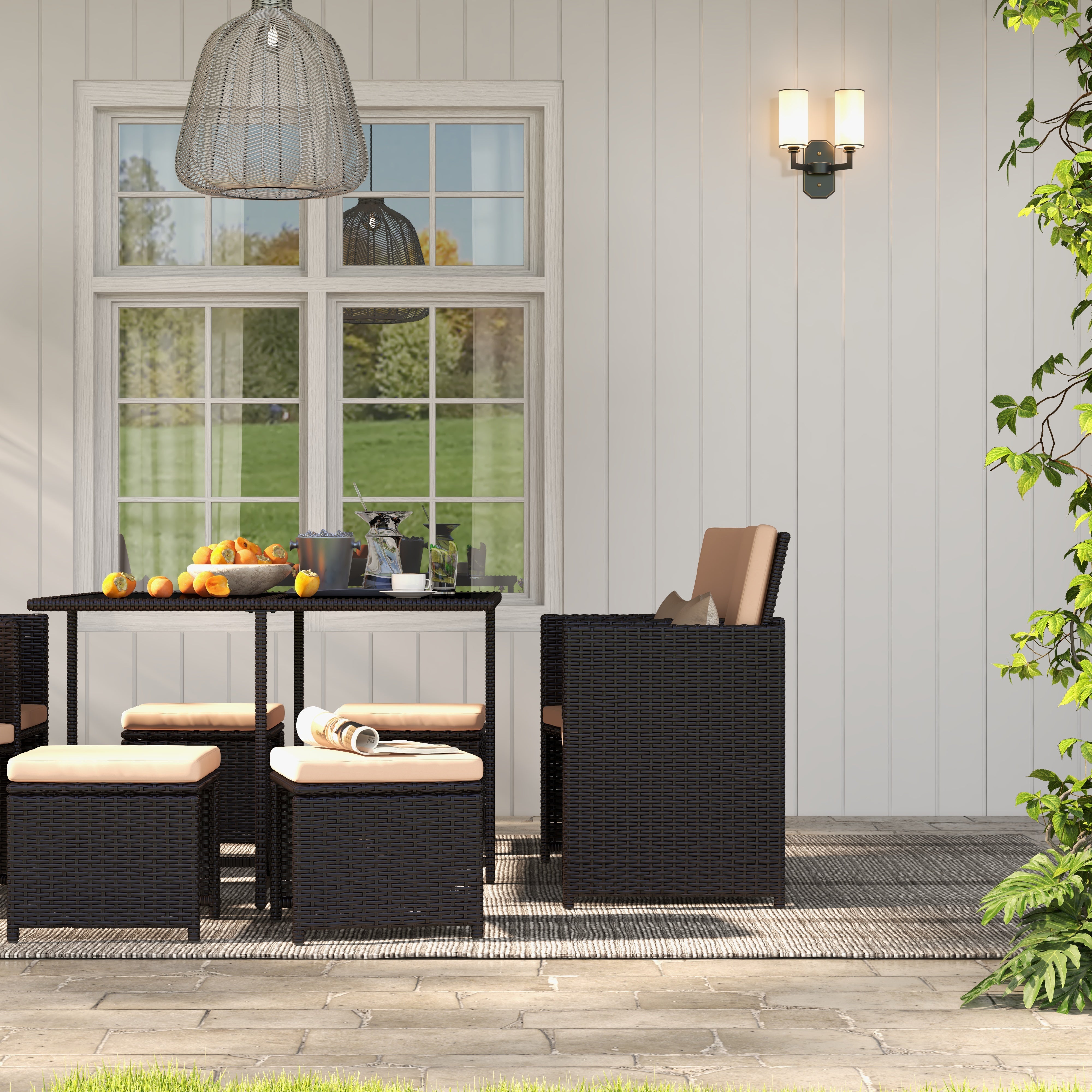 Homrest patio furniture set clearance
