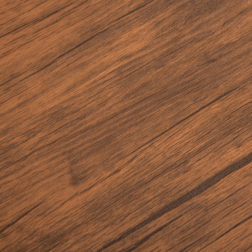 Simple Breakfast Table And Chair Elm Wood, 3 Pieces