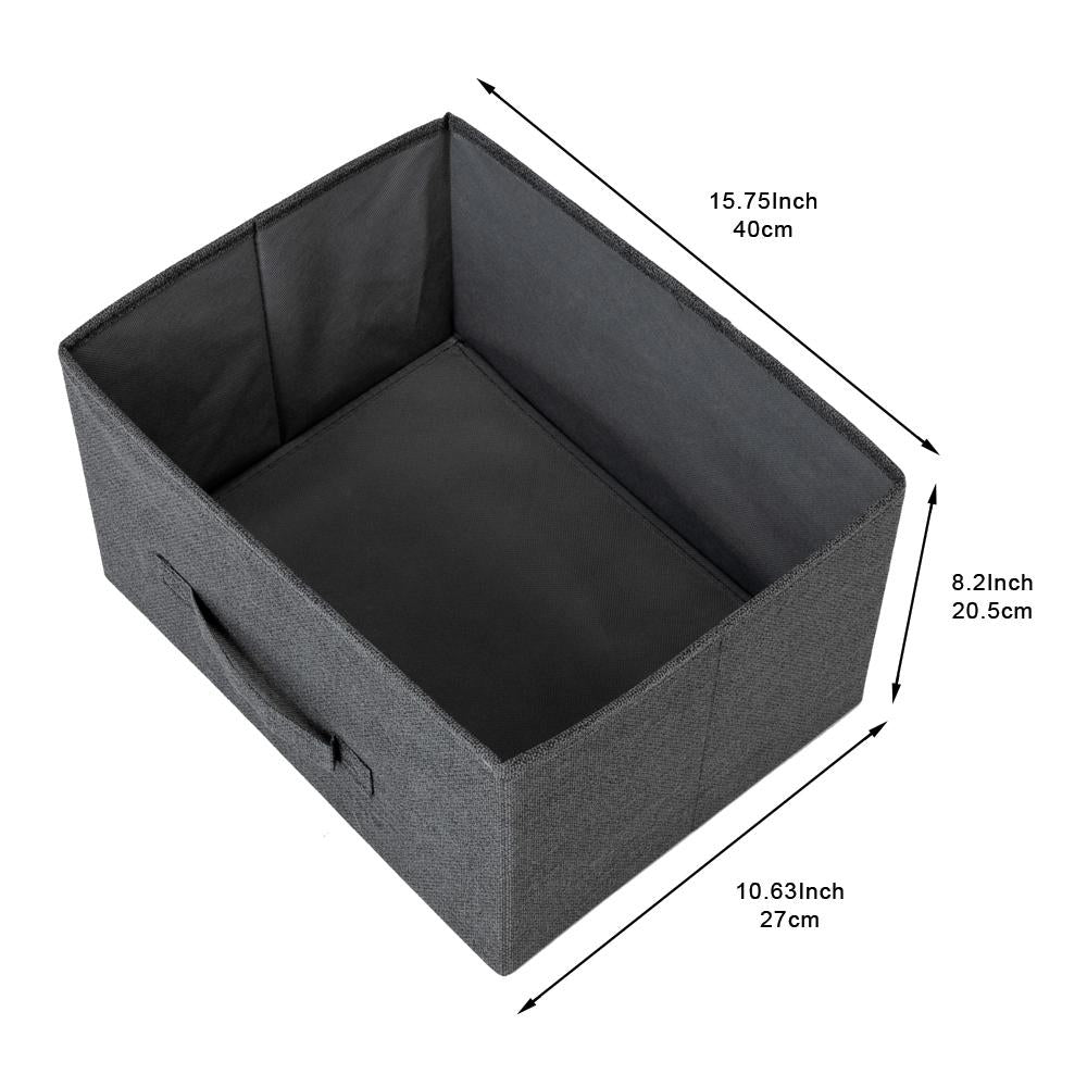 Homrest 4-Tier Dresser Tower, Fabric Drawer Organizer With 4 Easy Pull Drawers With Metal Frame